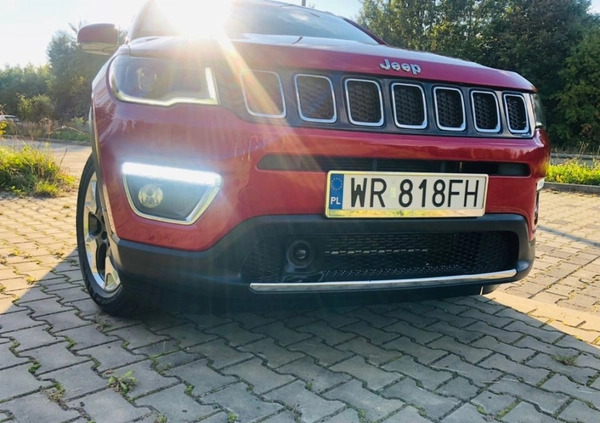 Jeep Compass cena 79000 przebieg: 71500, rok produkcji 2018 z Radom małe 781
